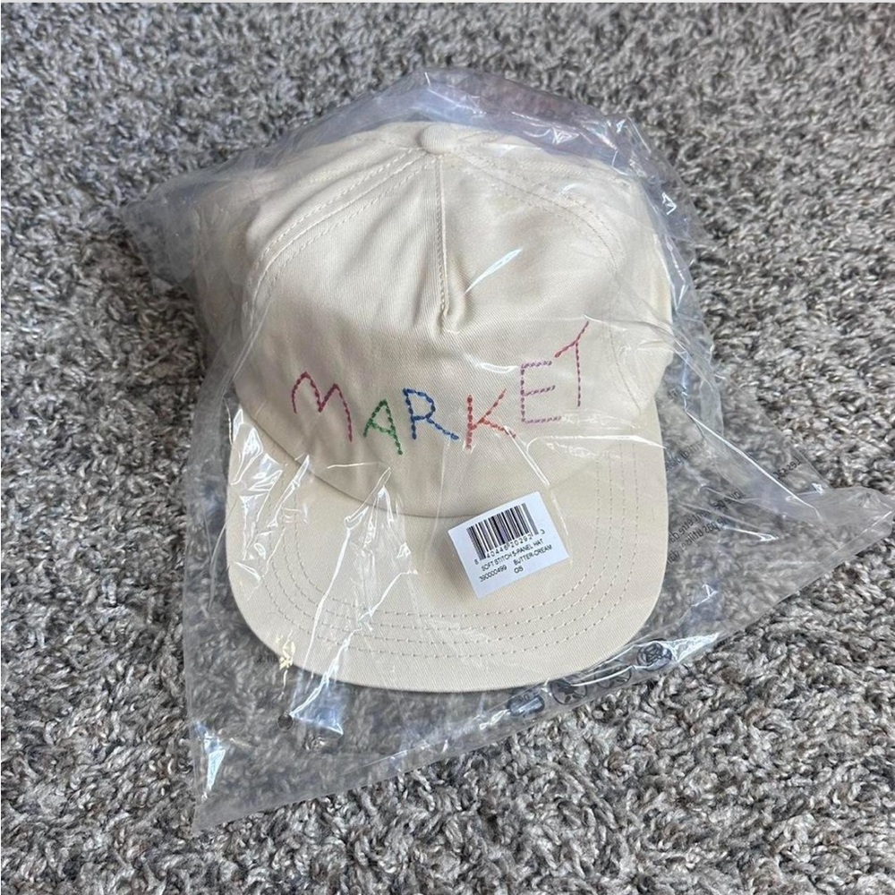 Cream Market studios Embroidered Cap